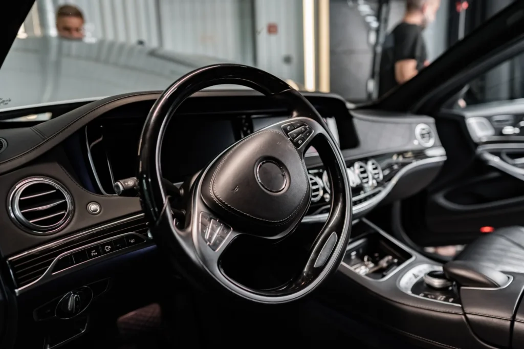 Inverness Chauffeur Hire luxury car inside