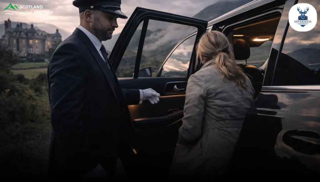 Chauffeuring role in inverness