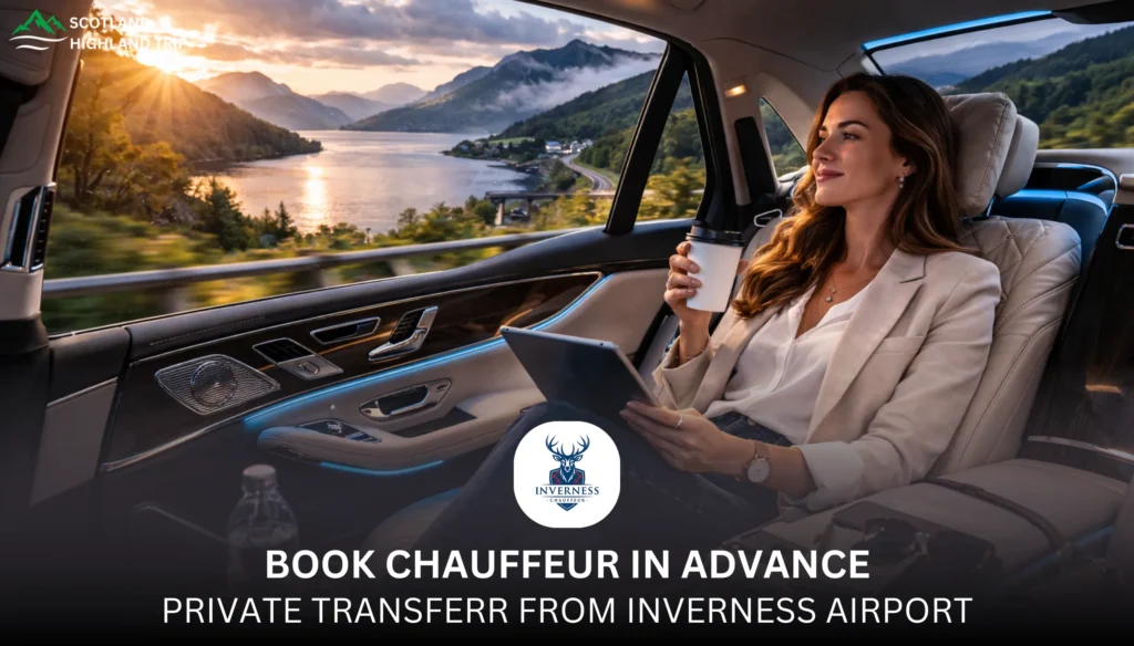 Book Chauffeur in Advance Private Transferr From Inverness Airport