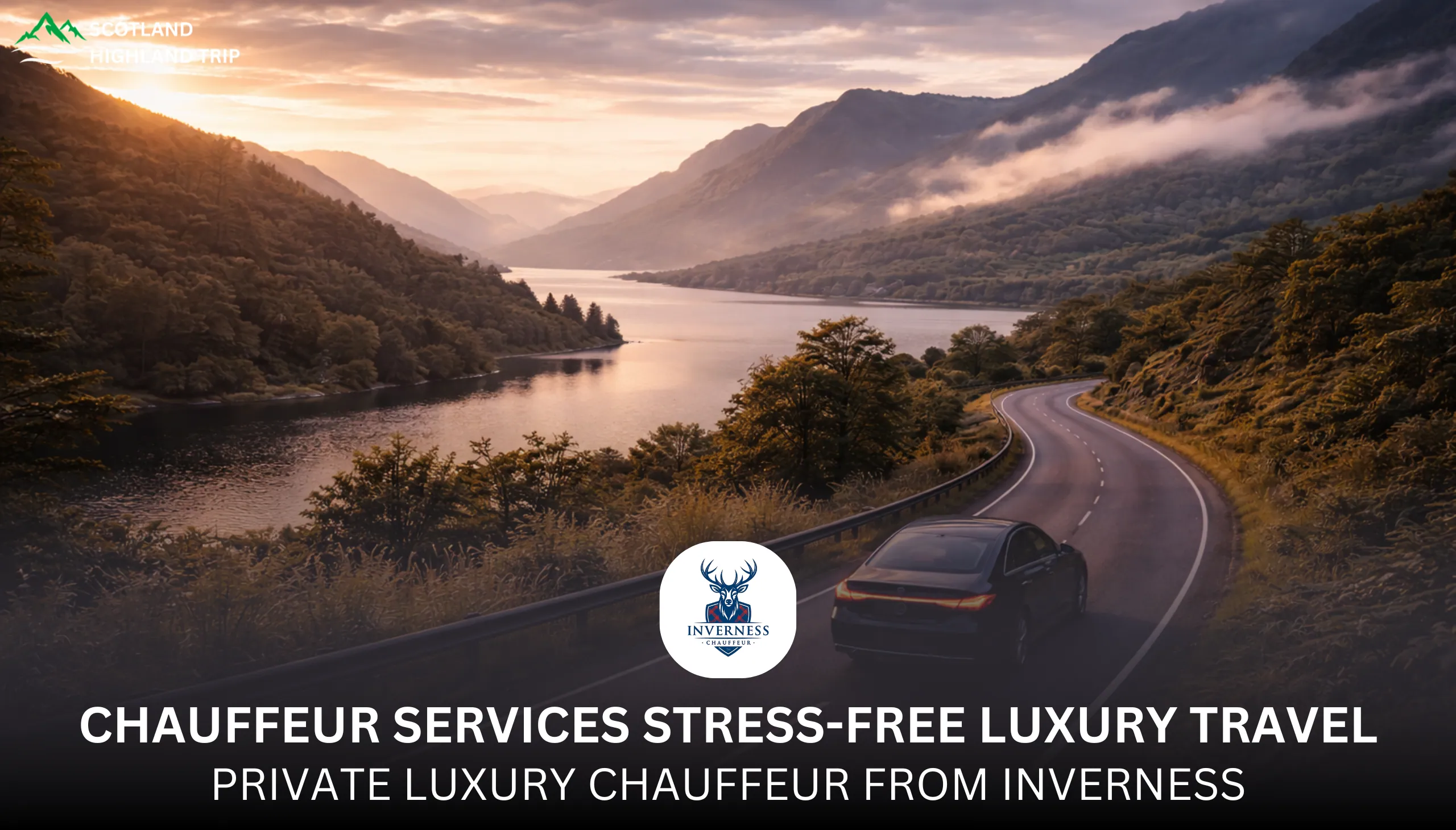 Chauffeur Services Stress-Free Luxury Travel private Luxury Chauffeur from Inverness