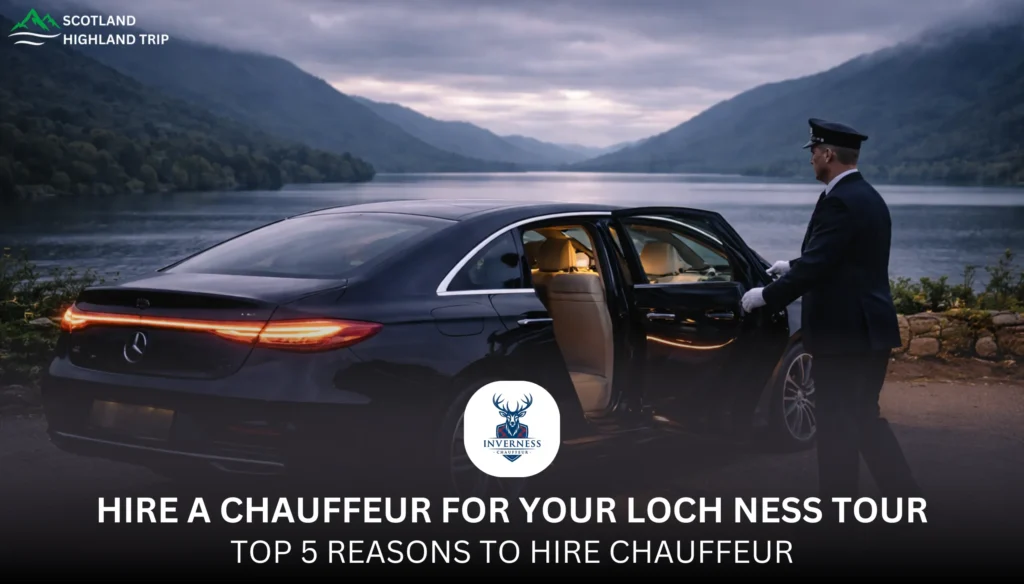 Luxury corporate Chauffeur for Loch Ness Tour scotland