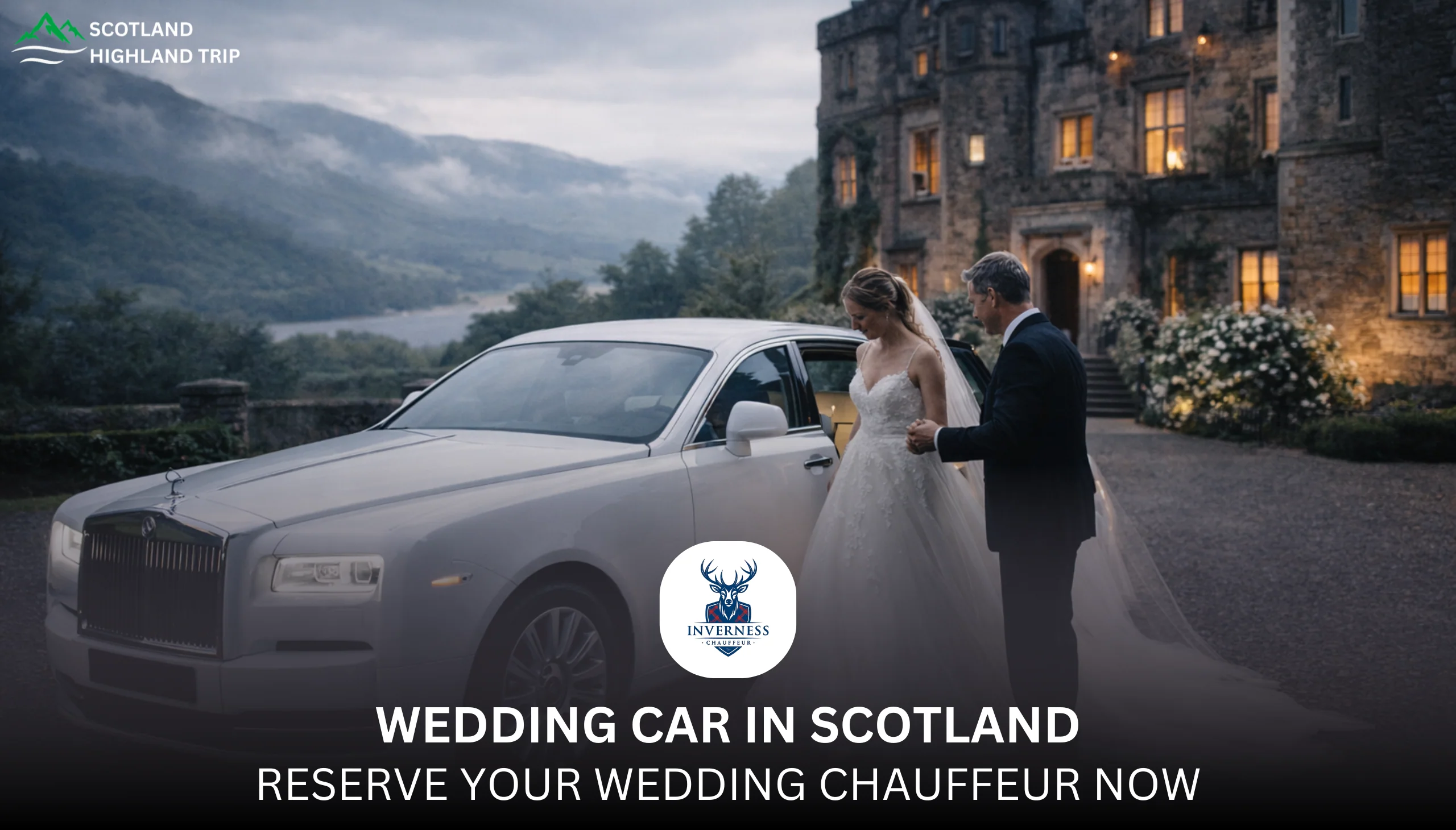 Wedding Car In Scotland
