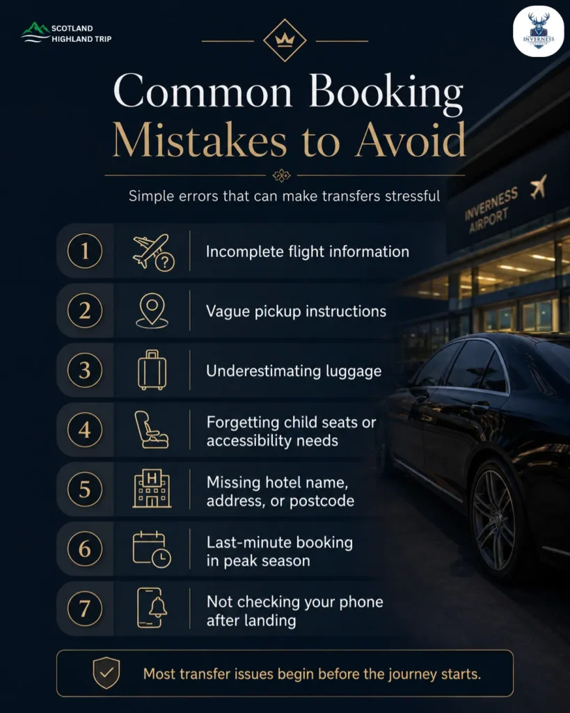 Common Chauffeur Airport Transfer Booking Mistakes to Avoid