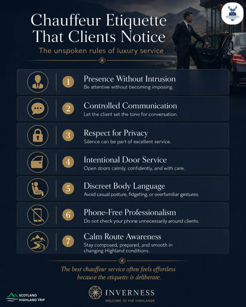 Chauffeur Etiquette That Clients Notice
