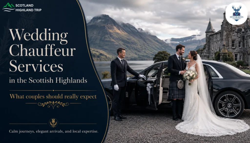 Wedding Chauffeur Services in the Highlands