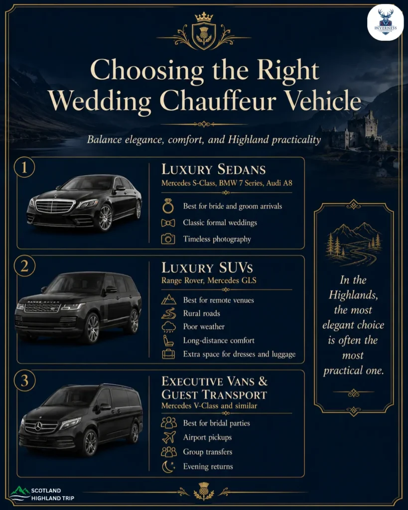 Wedding Chauffeur Vehicle Guide