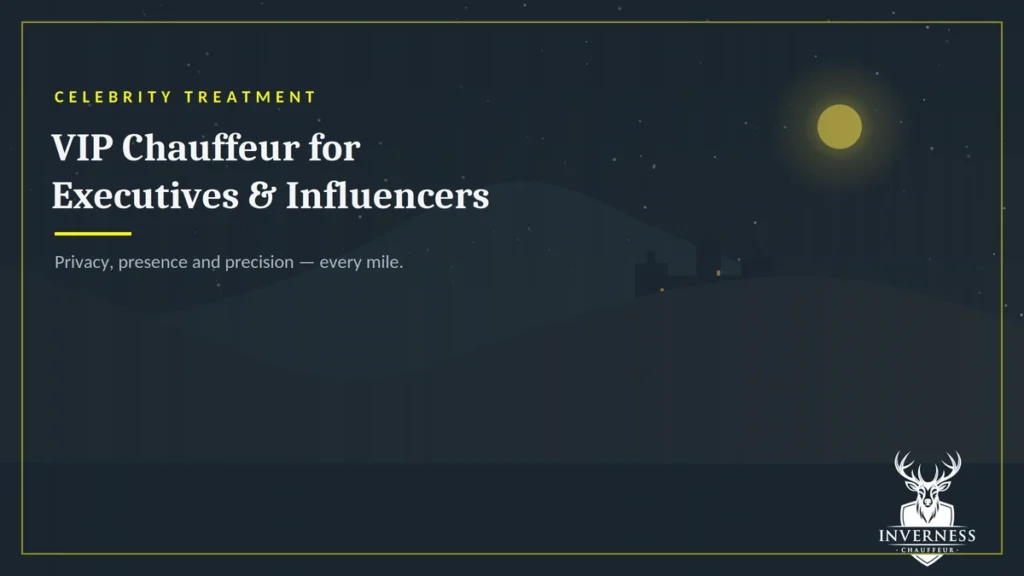 VIP chauffeur services for executives and influencers